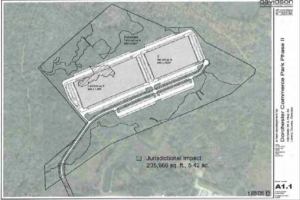 proposed plan to USACE (only half of the property at this time)
