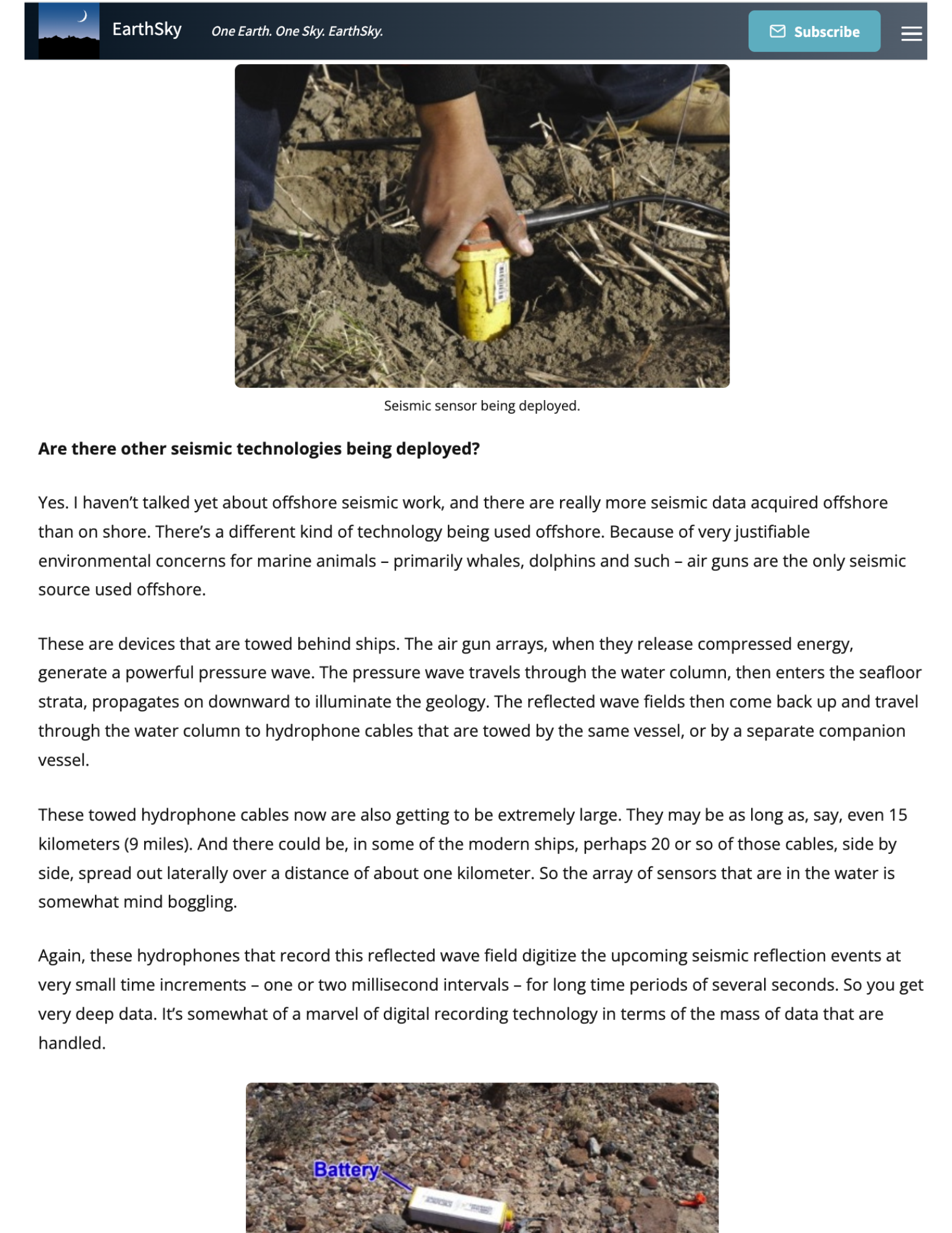 Bob Hardage_ Using seismic technologies in oil and gas exploration