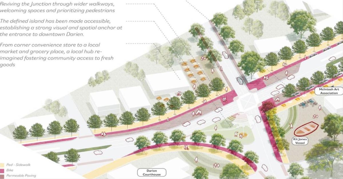 Vision of what historic Darien could be presented by GA Tech