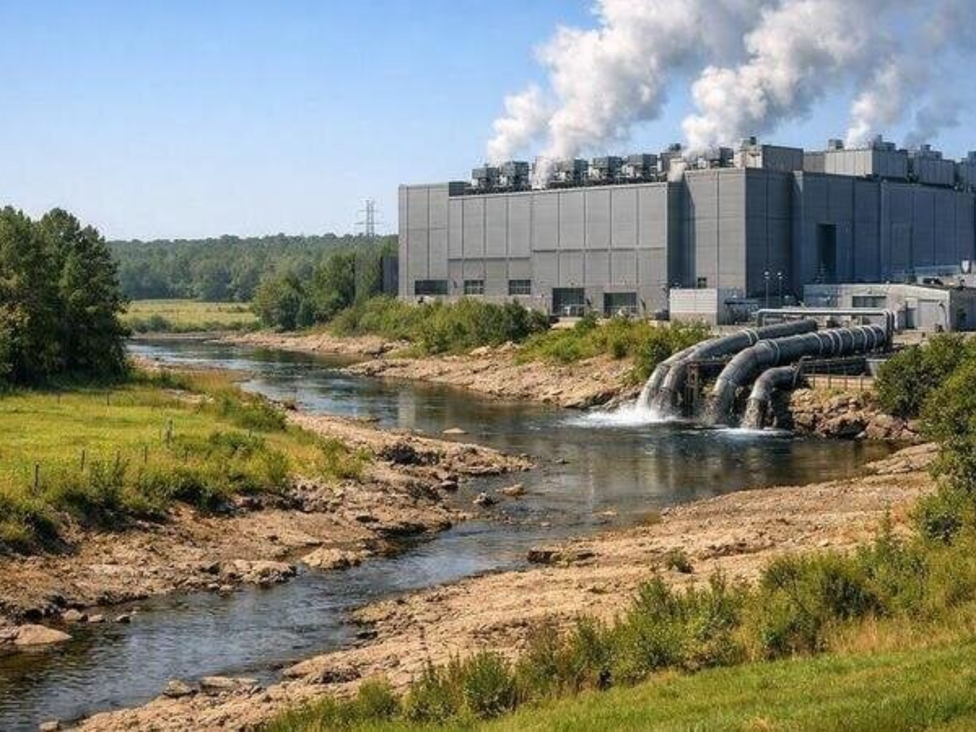 Say NO to Data Centers in Brantley County card